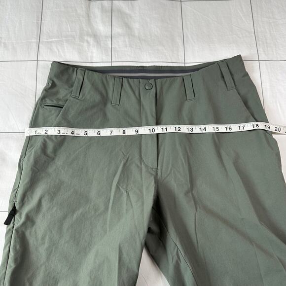 Rohan Shorts Womens 12 Green Sage Roamer Hiking Athletic Stretch Active Trail - Picture 7 of 10